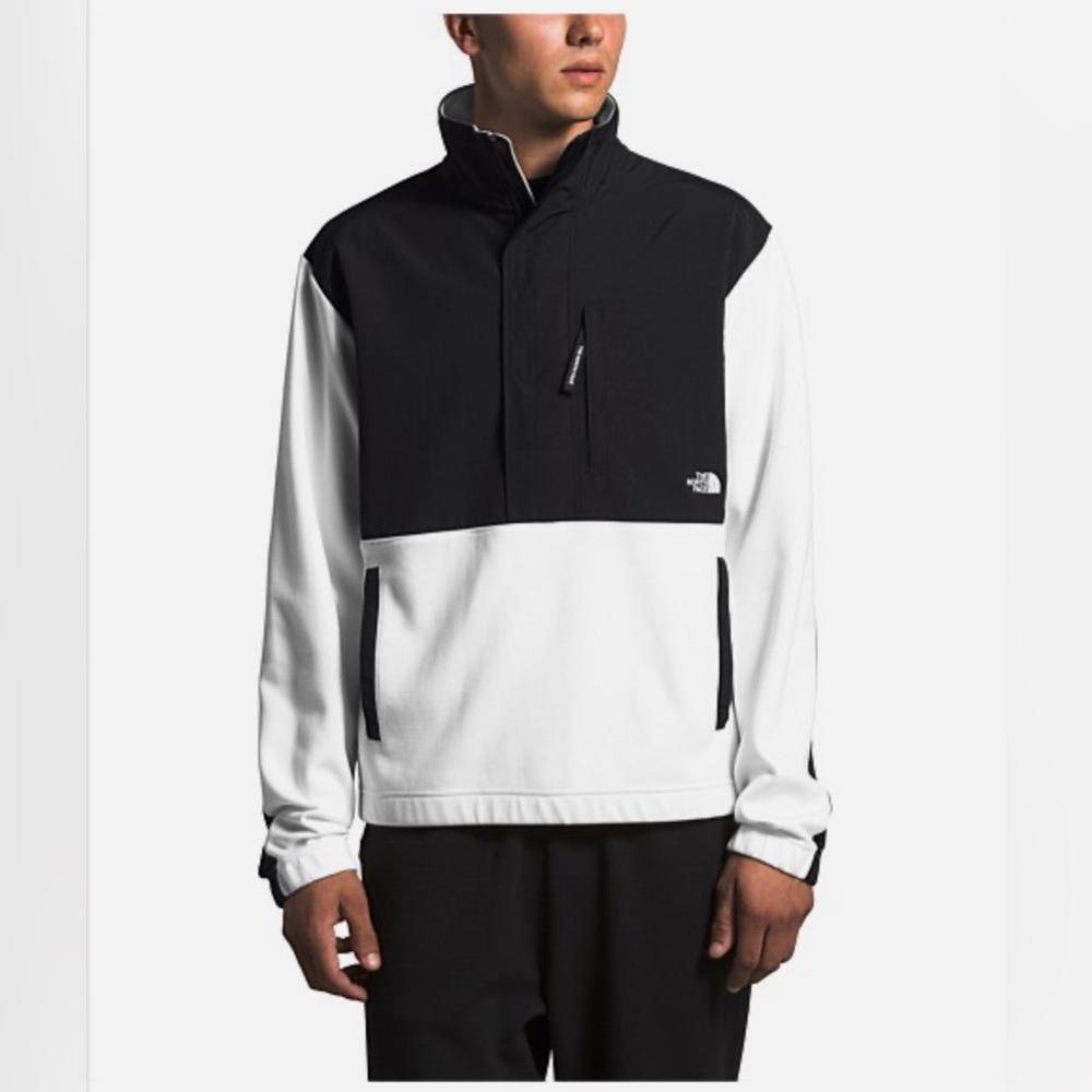 The North Face Men's Black and White Jacket